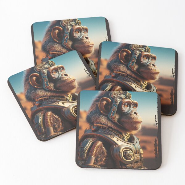 Item preview, Great Guru | Desert Tribe | Cyberpunk Monkey Collection designed and sold by monkeybusiness.pt.