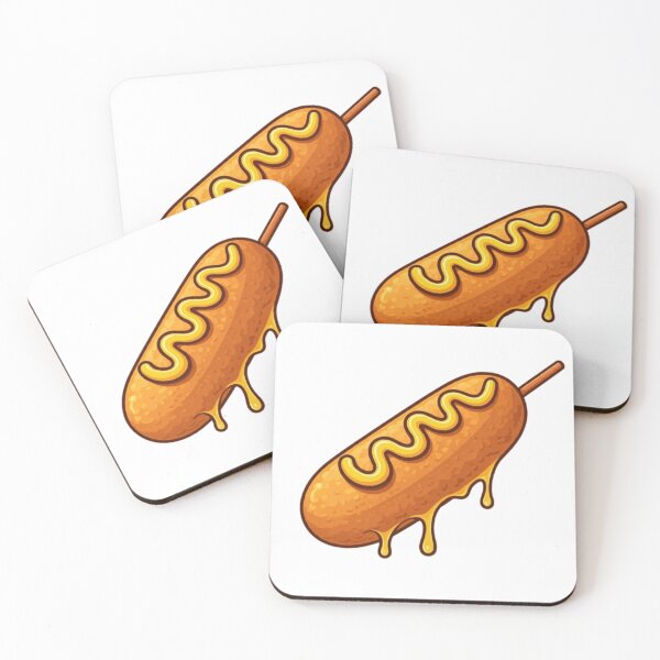 Item preview, Corn dog  designed and sold by StickersRyous.