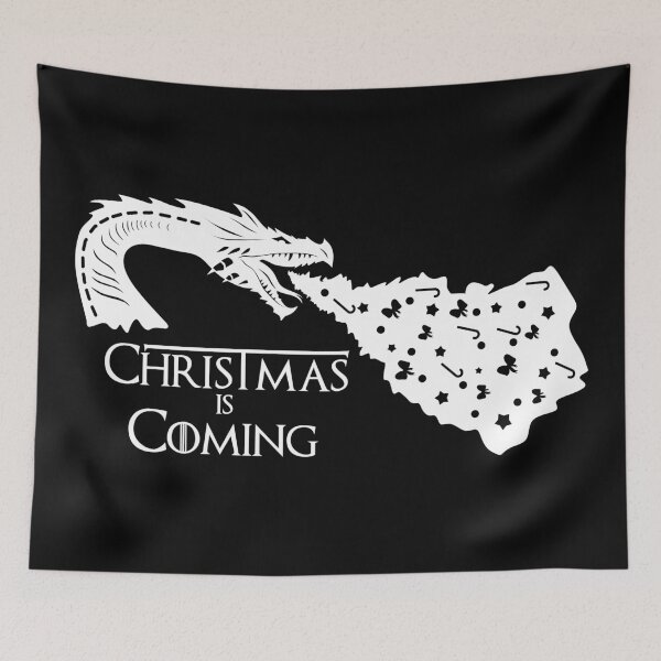 Item preview, Christmas is Coming  designed and sold by NettiesWallArt.