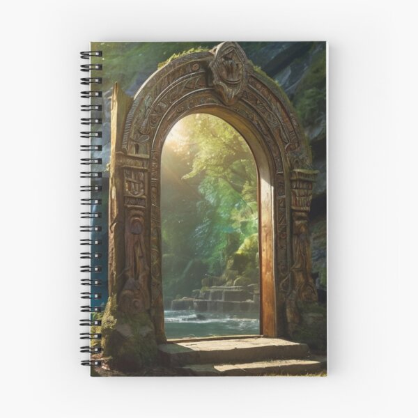 Item preview, The Hidden Door by the Magical Waterfall designed and sold by BlareBlare.