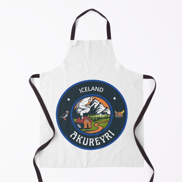 Item preview, Akureyri Iceland Blue Emblem designed and sold by World Designs.