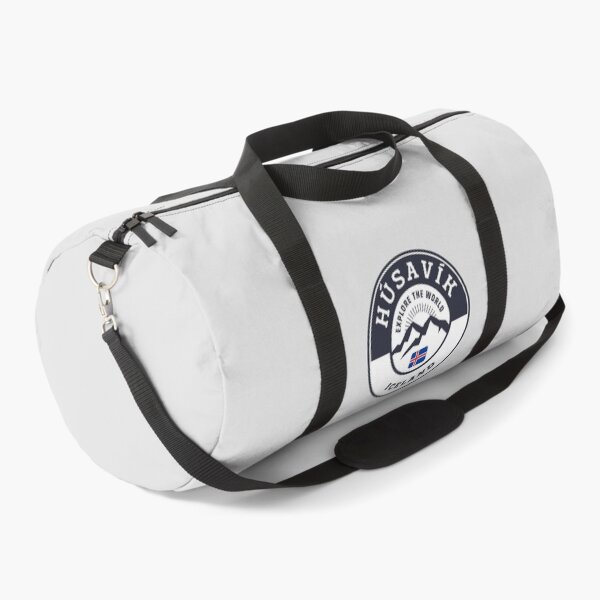 Item preview, Húsavík Iceland Black and White Crest designed and sold by World Designs.