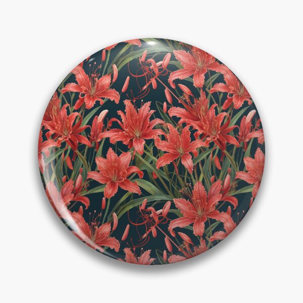 Item preview, Red Spider Lily Pattern designed and sold by HOMETOWN86.