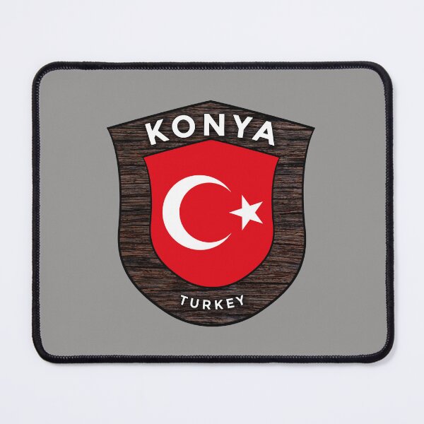 Item preview, Konya Turkey Emblem Flag designed and sold by World Designs.