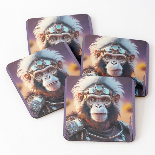 Item preview, Snow Feathers | Third Eye | Cyberpunk Monkey Collection designed and sold by monkeybusiness.pt.