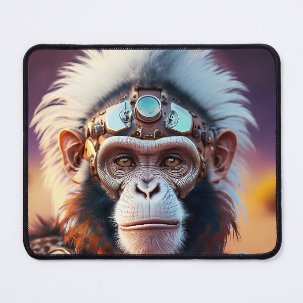 Item preview, Snow Feathers | Third Eye | Cyberpunk Monkey Collection designed and sold by monkeybusiness.pt.