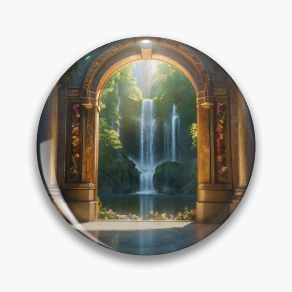 Item preview, The Sacred Door in Nature’s Embrace designed and sold by BlareBlare.