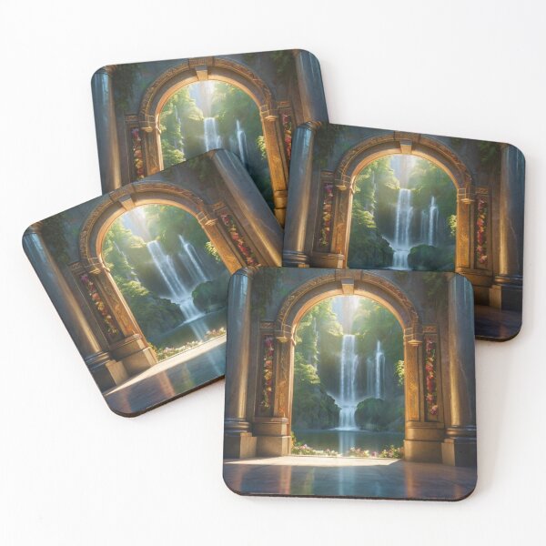 Item preview, The Sacred Door in Nature’s Embrace designed and sold by BlareBlare.