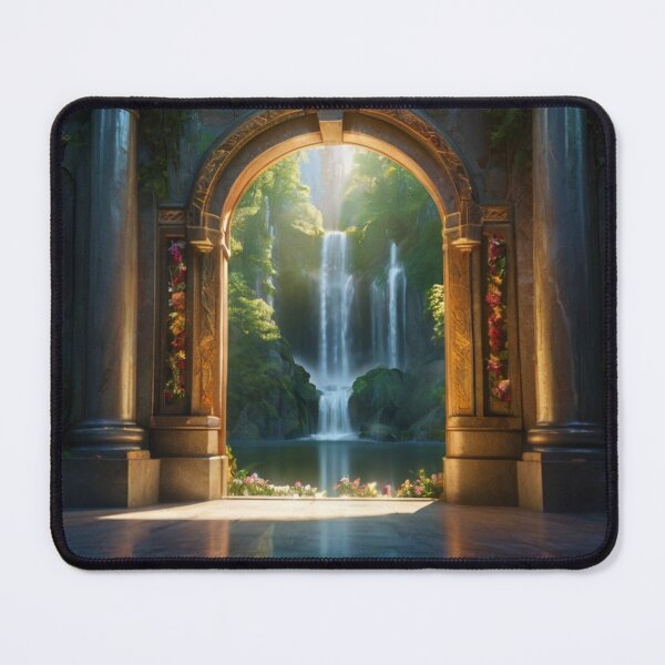 Item preview, The Sacred Door in Nature’s Embrace designed and sold by BlareBlare.