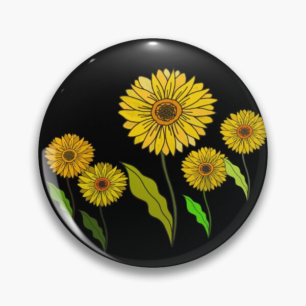 Item preview, Compass Sunflowers designed and sold by FrancesBb.
