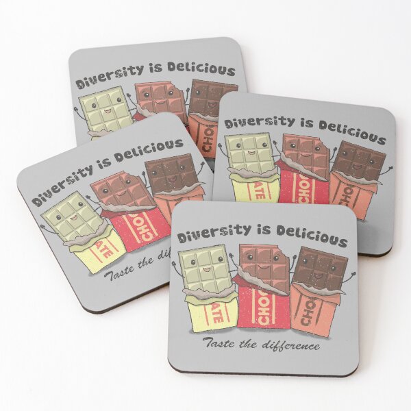 Item preview, Diversity is Delicious designed and sold by StudioNMdesign.
