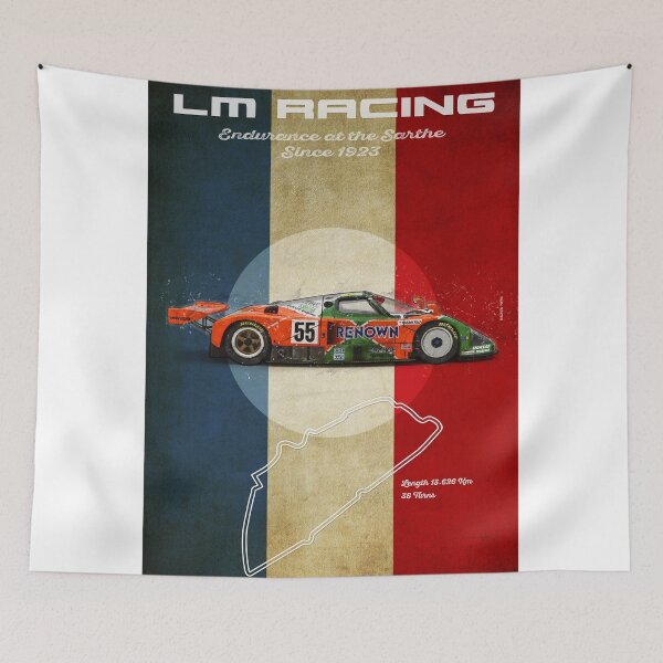 Item preview, LM Racing M 787B designed and sold by Theodor Decker.