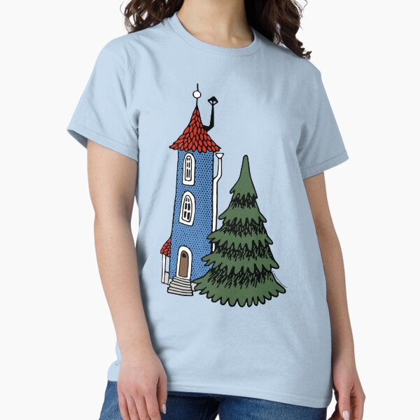 Item preview, Moomin Moomin House With Tree designed and sold by MoominStore.
