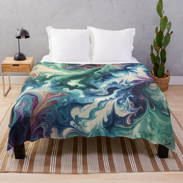 Item preview, Whimsical Swirls of Colorful Waves designed and sold by aminz4.