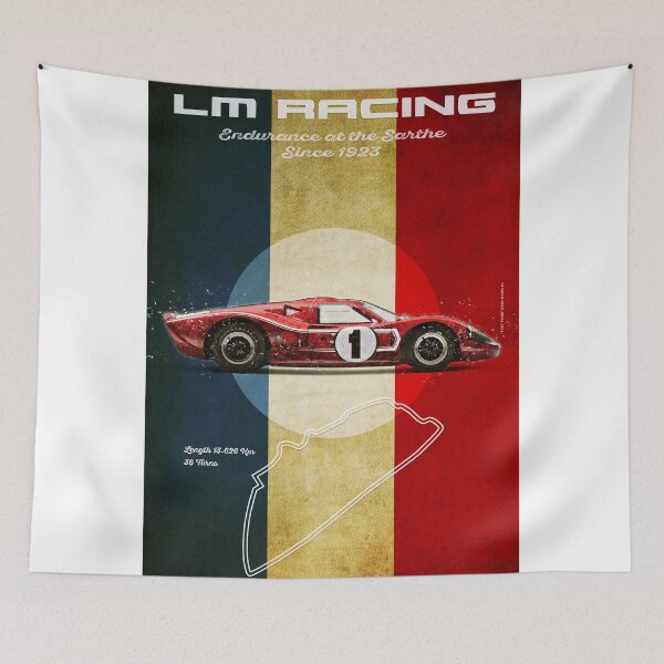 Item preview, LM Racing GT40 Red designed and sold by Theodor Decker.