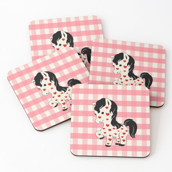 Item preview, Pony gingham background designed and sold by nette e.