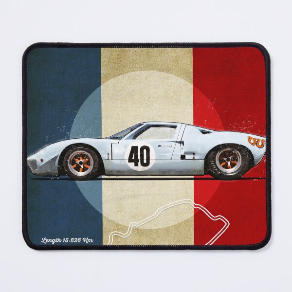 Item preview, LM Racing GT40 Blue designed and sold by Theodor Decker.