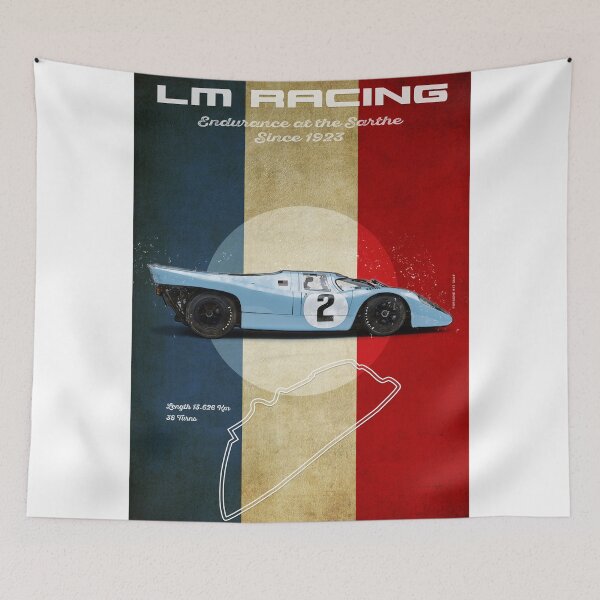 Item preview, LM Racing P 917 Blue designed and sold by Theodor Decker.