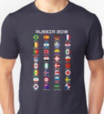 Russia World Football Cup 2018 Unisex T-Shirt