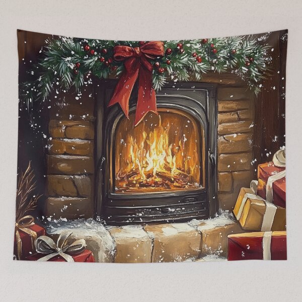Item preview, Yuletide Fireplace designed and sold by NomadicDreamer.