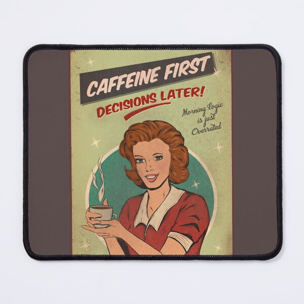 Item preview, Retro Ad #2 - Caffeine first designed and sold by Yoginath.