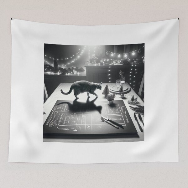 Item preview, Party Happy New Year Cat designed and sold by DSoriaDesign.