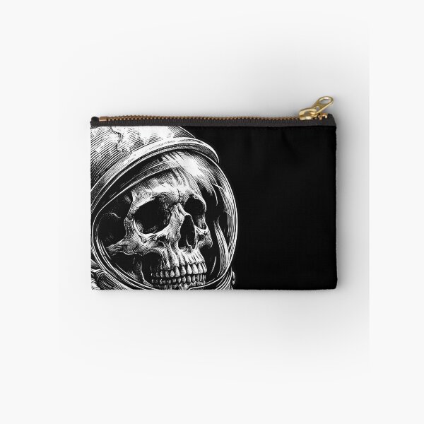 Item preview, Sketched skull in an astronaut helmet. designed and sold by Darkifun.