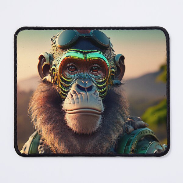 Item preview, Green Chroma | Metal Ape | Cyberpunk Monkey Collection designed and sold by monkeybusiness.pt.