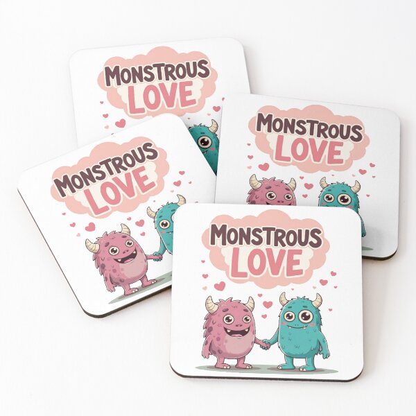 Item preview, Monstrous Love: Cute Cartoon Monsters T-Shirt designed and sold by CoolEnthusias.