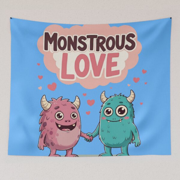 Item preview, Monstrous Love: Cute Cartoon Monsters T-Shirt designed and sold by CoolEnthusias.