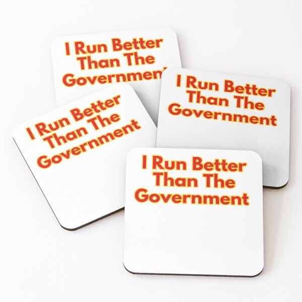 Item preview, I Run Better Than The Government  designed and sold by AngelArtss.
