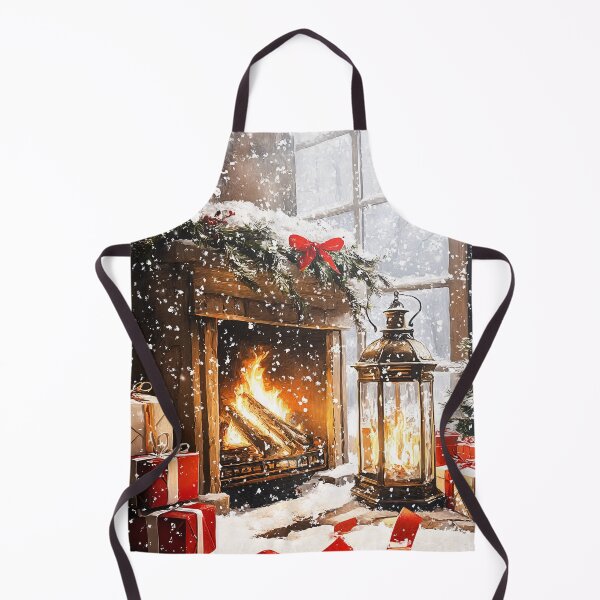 Item preview, Fireplace with Wreath and Lights designed and sold by NomadicDreamer.