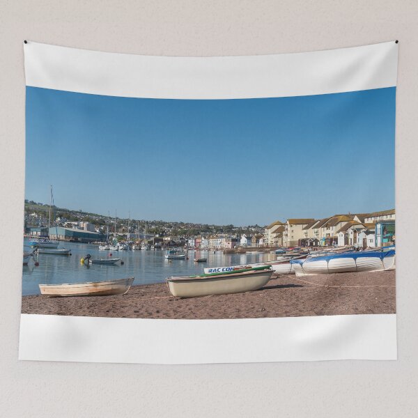 Item preview, Teignmouth Back Beach  on a summers day designed and sold by JoSowden.