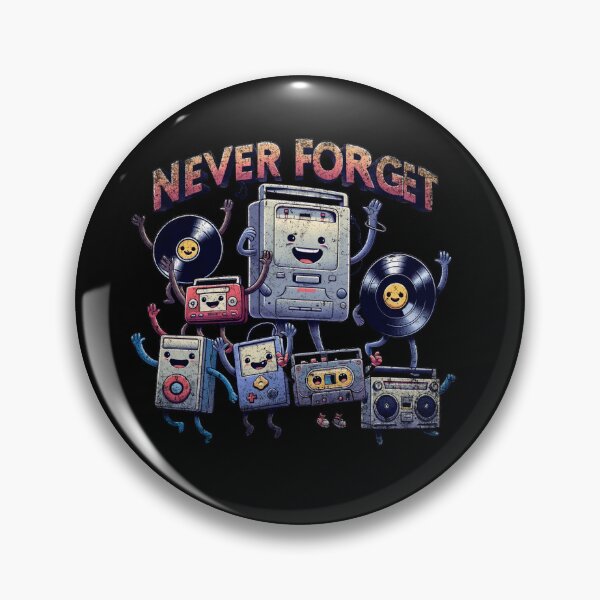 Item preview, Never Forget Vintage Retro Design designed and sold by DBUniverse.