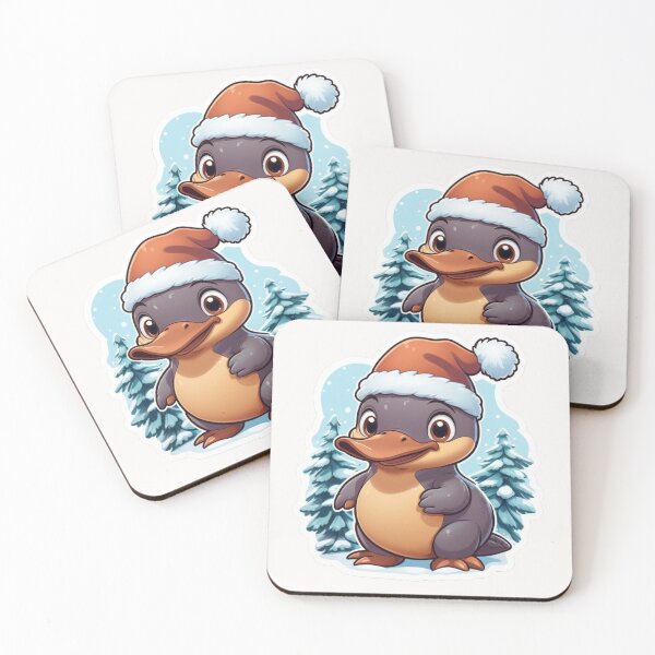 Item preview, Christmas Cartoon Platypus designed and sold by Krieghorn.