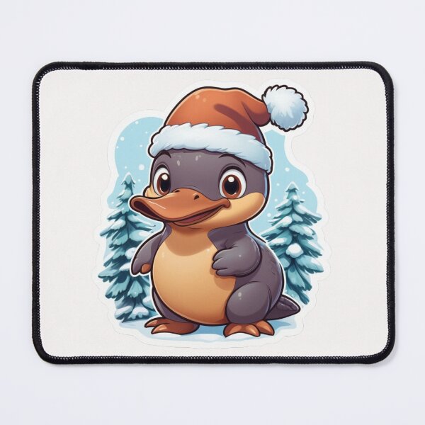 Item preview, Christmas Cartoon Platypus designed and sold by Krieghorn.