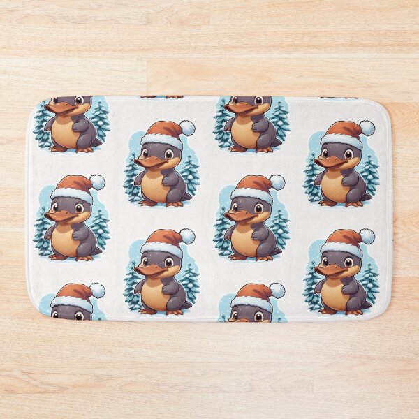 Item preview, Christmas Cartoon Platypus designed and sold by Krieghorn.