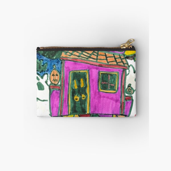 Item preview, Haunted House Halloween - Spooky Kids Art by Vanessa (8 Years Old) designed and sold by OlenaShynkarenk.