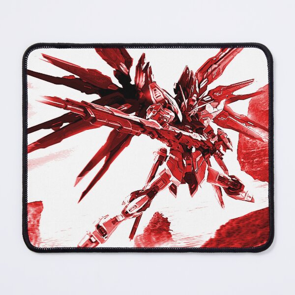 Item preview, strike freedom gundam digital art red designed and sold by sabartgunpla.
