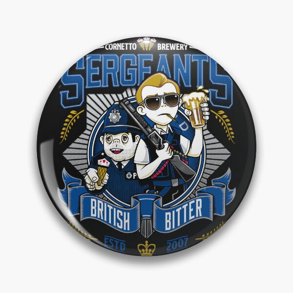 Item preview, Sergeant's British Bitter - Retro Beer Label designed and sold by Nemons.