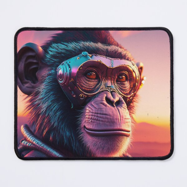 Item preview, Focus | Twilight Ape | Cyberpunk Monkey Collection designed and sold by monkeybusiness.pt.