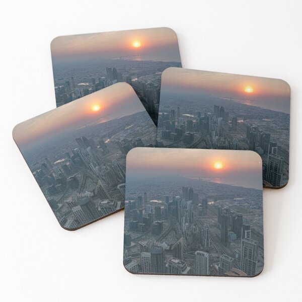 Item preview, Dubai Skyline Sunset designed and sold by JoSowden.