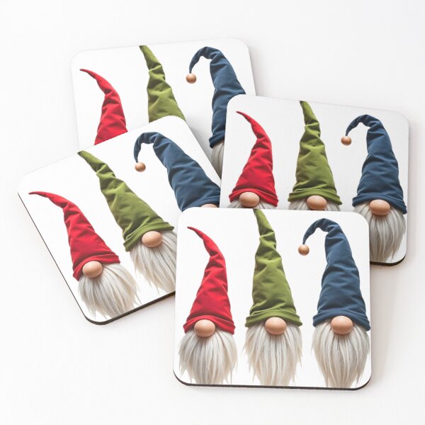 Item preview, Christmas Gnomes Lucky Homes designed and sold by SciFimani.