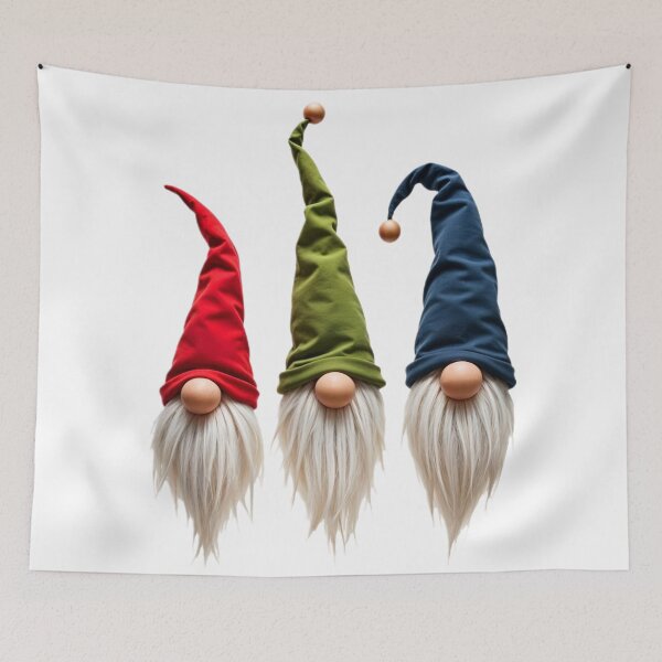 Item preview, Christmas Gnomes Lucky Homes designed and sold by SciFimani.