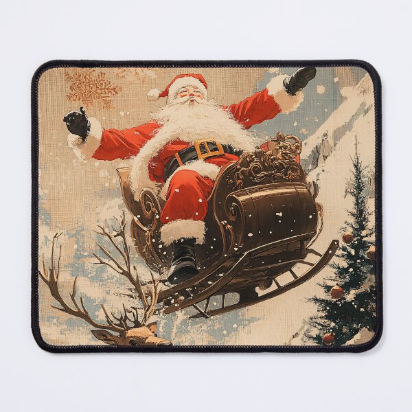 Item preview, Santa's Magical Flight designed and sold by NomadicDreamer.