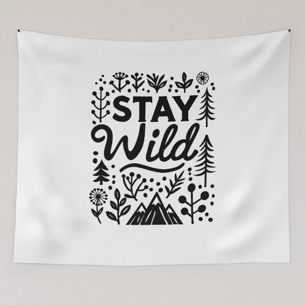 Item preview, Stay Wild Nature Adventure designed and sold by lavavamp.