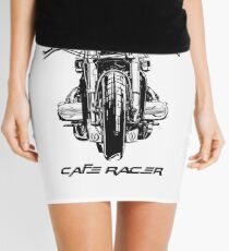 Cafe Racer Motorcycle Mini Skirt