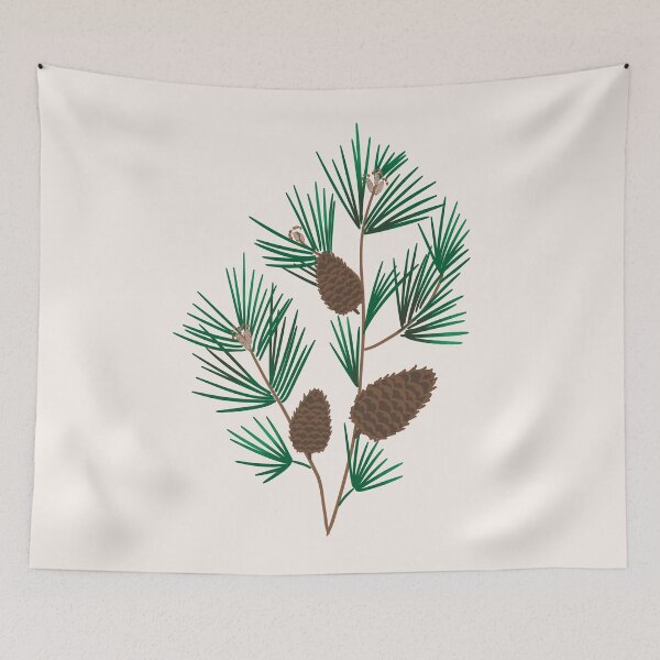 Item preview, Christmas Pine Branch designed and sold by Anis Illustration.