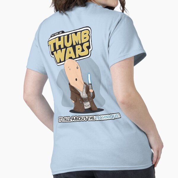 ThumbsUp - Thumb Wars - "It's all about the technique!" Jedi Classic T-Shirt