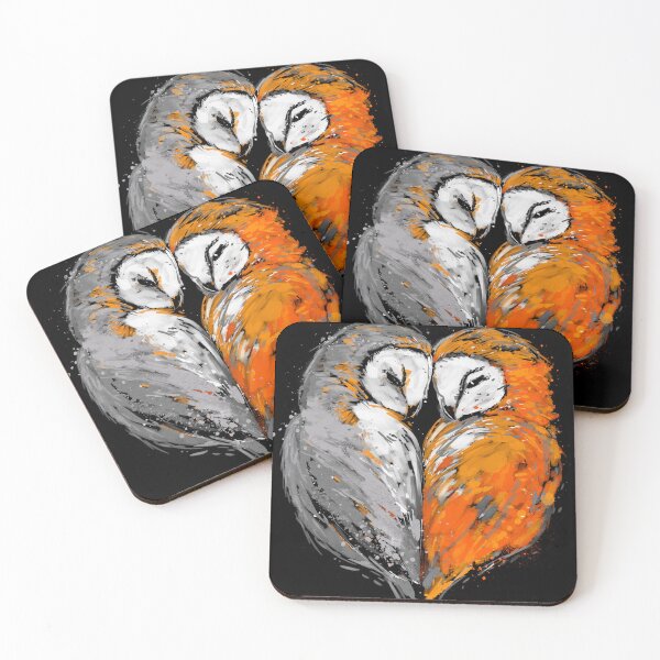 Item preview, Owls in love designed and sold by kharma zero.